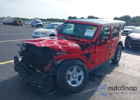 2021 Jeep Wrangler Unlimited Freedom 4X4 from USA, damaged, VIN 1C4HJXDN6MW685705